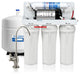 APEC Ultimate Electric Pumped Reverse Osmosis System for Low Pressure 0-30 psi