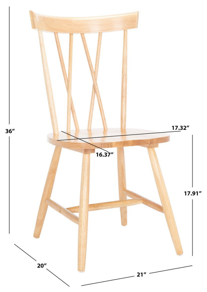 Safavieh Friar Dining Chair, Natural