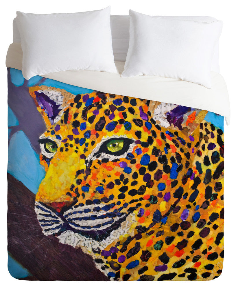 Deny Designs Elizabeth St Hilaire Nelson Jacklyn Jaguar Duvet Cover Set
