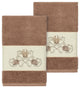 Bella 2 Piece Embellished Hand Towel Set