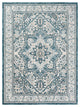 Surya Quatro QUA-2316 7'10"x10'2" Rug, Sage/Metallic - Gold/Teal/White/Taupe