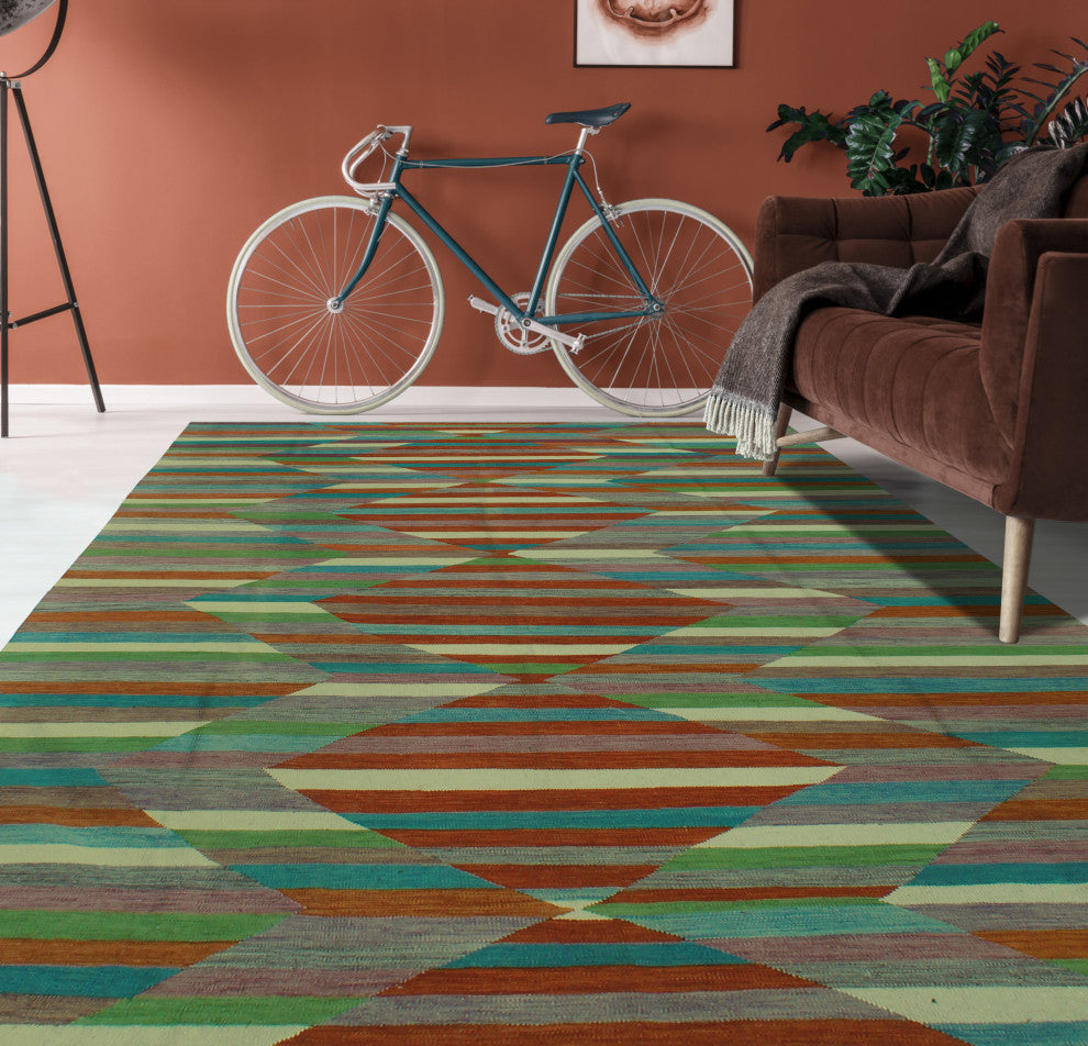 Winchester Kilim Suhailah Rust Rug