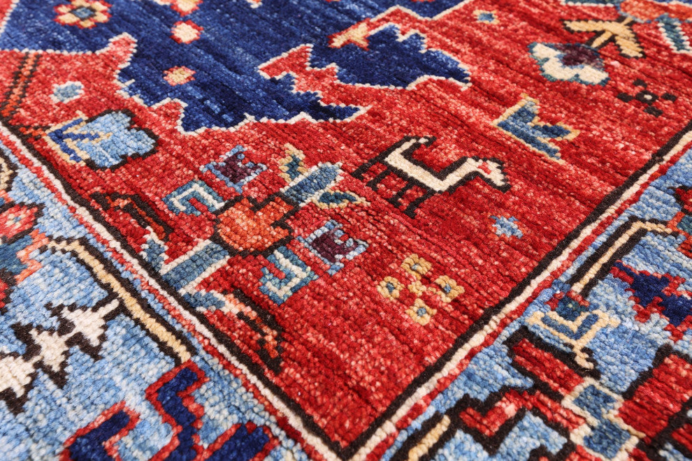 Runner Persian Fine Serapi Hand-Knotted Wool Rug 2' 8" X 8' 8" - Q12451