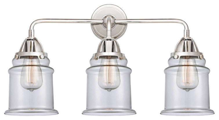 Innovations Lighting 288-3W-PC-G182 Canton 3 Light 24" Bath Vanity Light