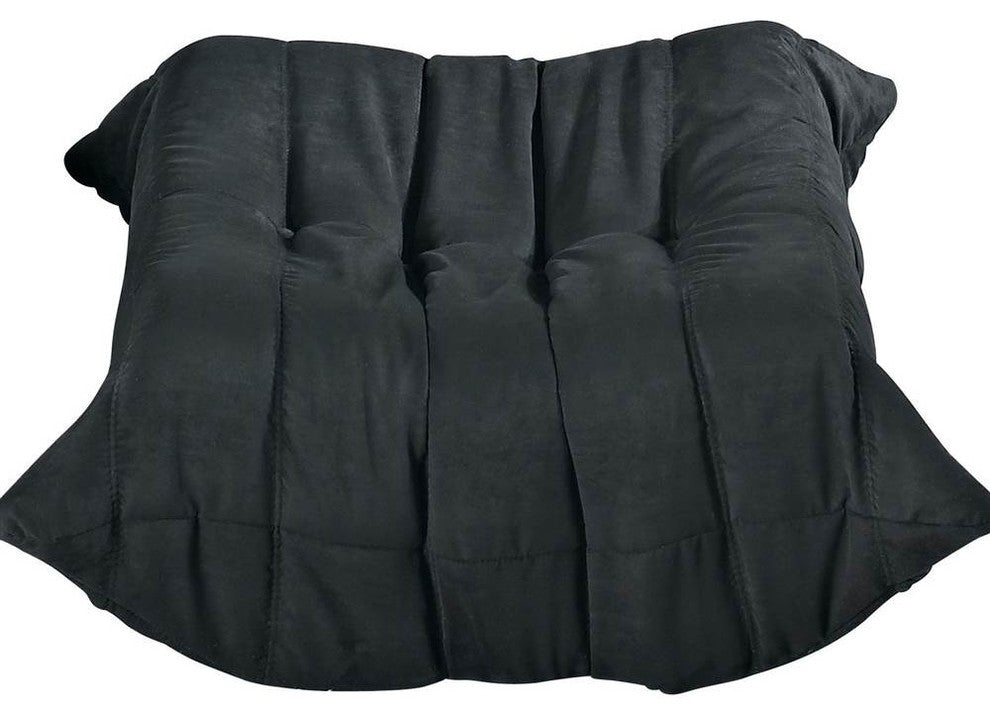 Modway Waverunner Ottoman, Black