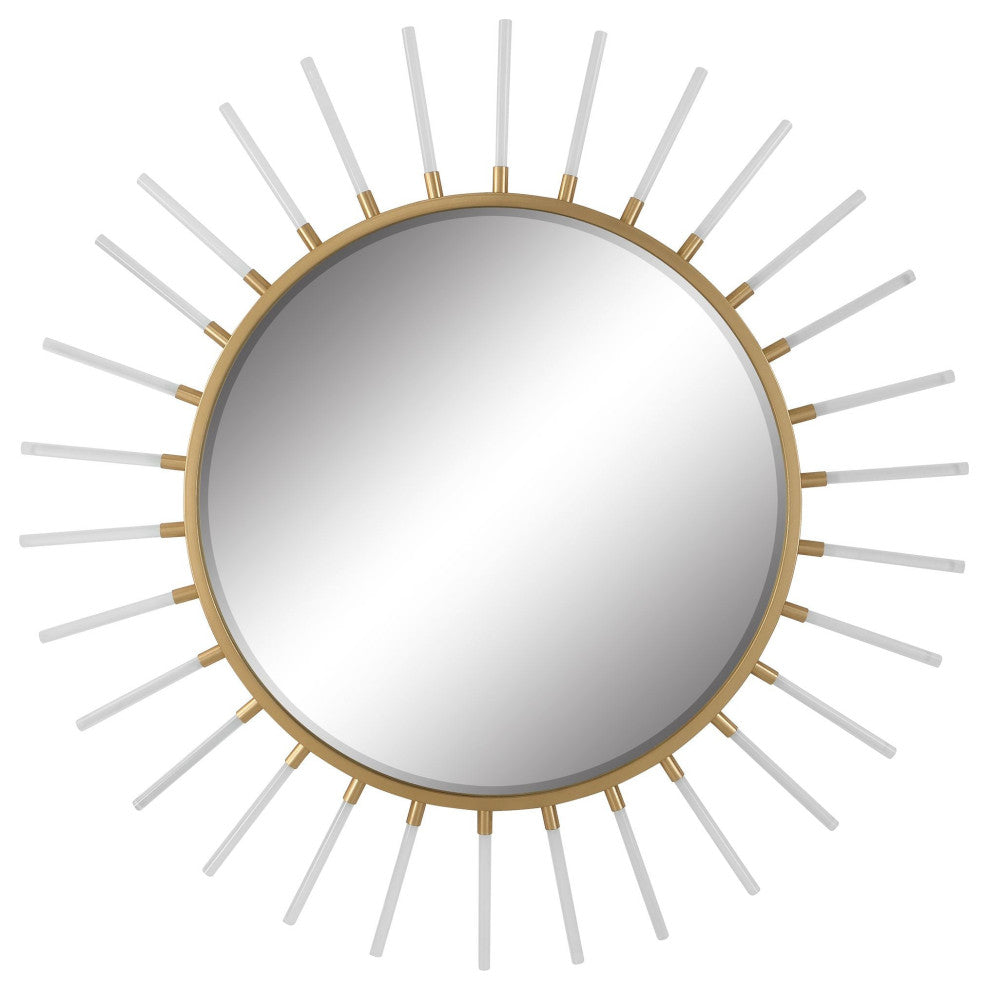Uttermost Oracle Round Starburst Mirror