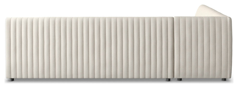 Augustine Dining Banquette L Shape 110" Capri Oatmeal