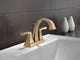 Delta Dryden 2 Handle Centerset Faucet, Champagne Bronze, 2551-CZMPU-DST
