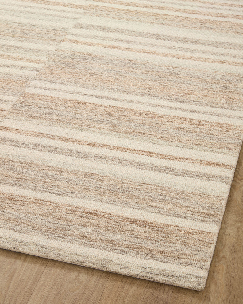 Chris Loves Julia x Loloi Chris Ivory / Clay 2''-3" x 3''-9" Accent Rug