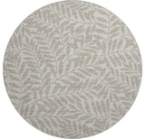 Addison Premium Washable Mayfield AMF111 Neutral 8' x 8' Round Rug