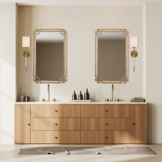 Uttermost Awyr 1 Light Brass Sconce