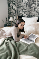 Recycled Alpaca Wool Blend Throws