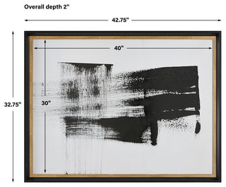 Uttermost 41441 Mystere Framed Contemporary Print