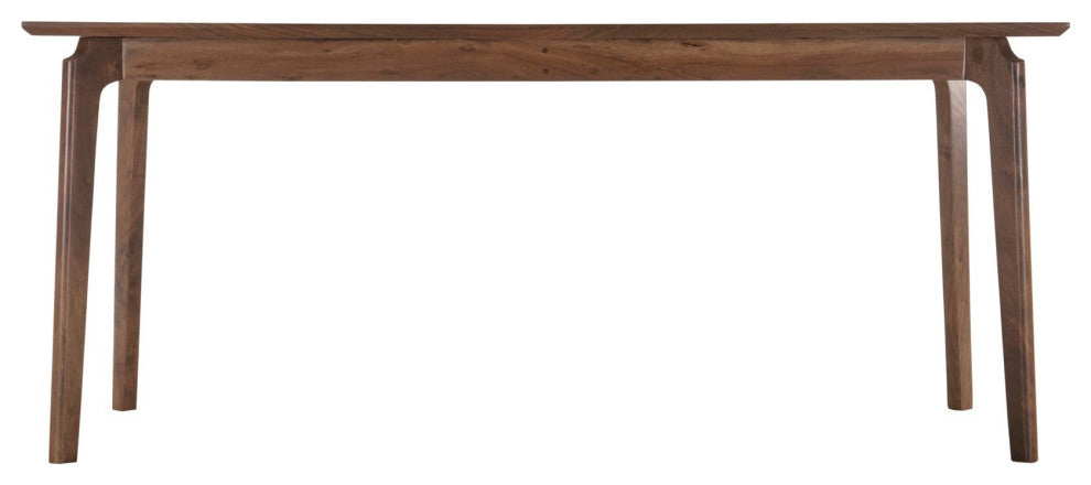 Kenzo 60"� Mango Wood Small Dining Table, Brown