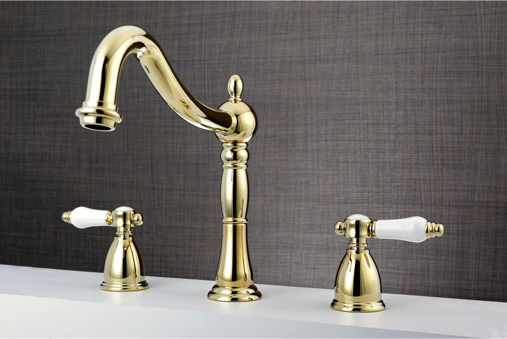 Kingston Brass Roman Tub Faucet, Polished Brass