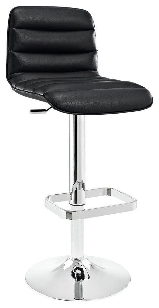 Modern Contemporary Dining Kitchen Bar Stool Black