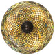 24W Tiffany Fishscale Semi-Flushmount