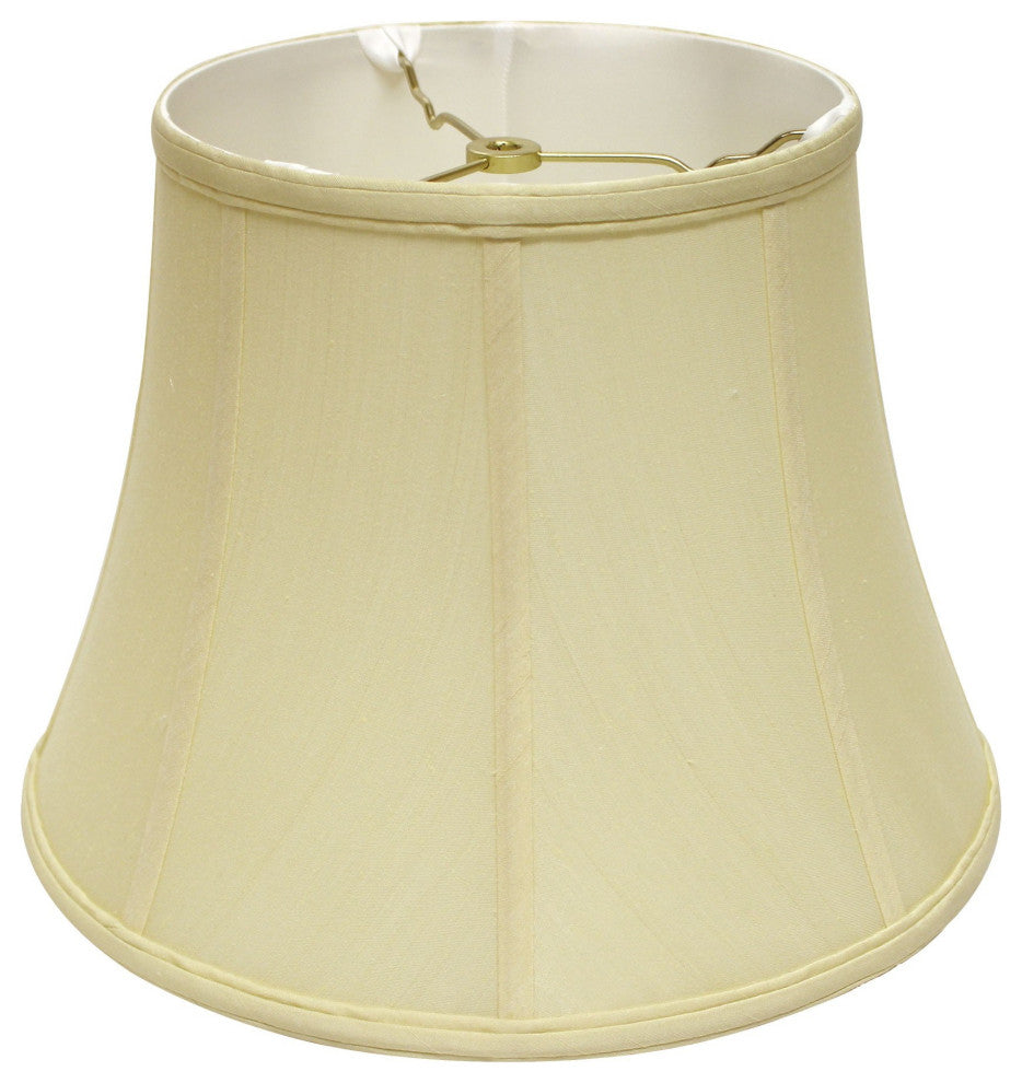 18" Antique White Altered Bell Monay Shantung Lampshade