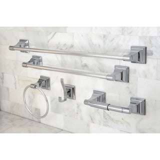 Kingston Brass 5-Piece Bathroom Accessory Set, Polished Chrome
