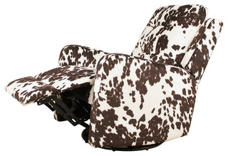 Polyester 27.2" Recliner Chairs, Brown