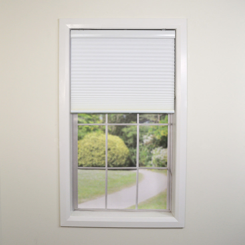Versailles'' Cordless Honeycomb Insulating Cellular Shade, 48"x72", White