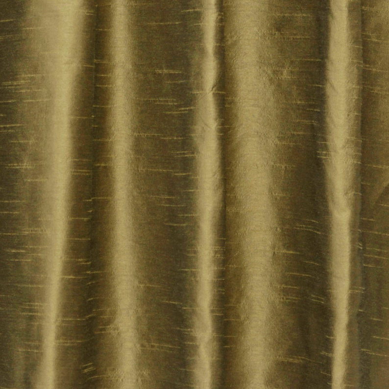 Antique Gold Art Silk Fabric By The Yard, 7 Yards For Curtain, Dress Wholesale