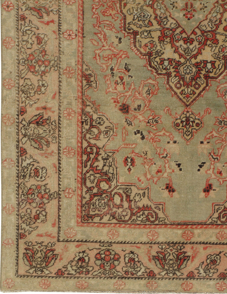 Vintage Oushak Rug, 4'2 X 6'11