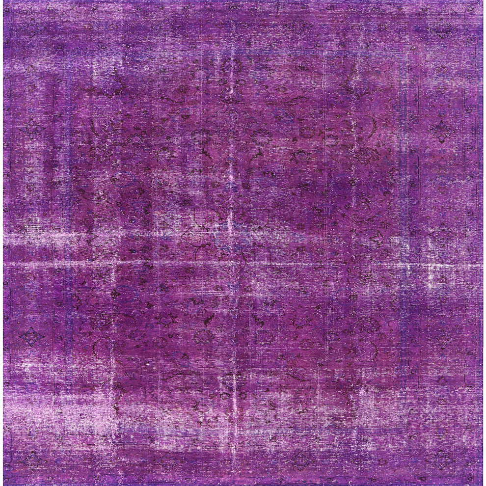 Ahgly Company Indoor Square Mid-Century Modern Area Rugs, 3' Square