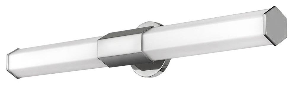 Facet Bath Light, Polished Nickel