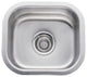 14" Undermount Single Bowl Kitchen/Bar/Prep Sink, 18 Gauge