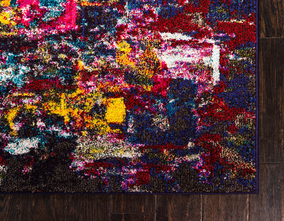 Rug Unique Loom Estrella Multi Runner 2' 7 x 10' 0