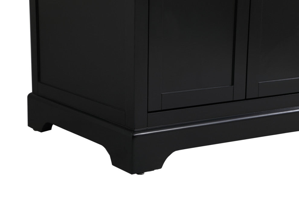 Home Living 22" Farmhouse Black-Light Bathroom Vanity