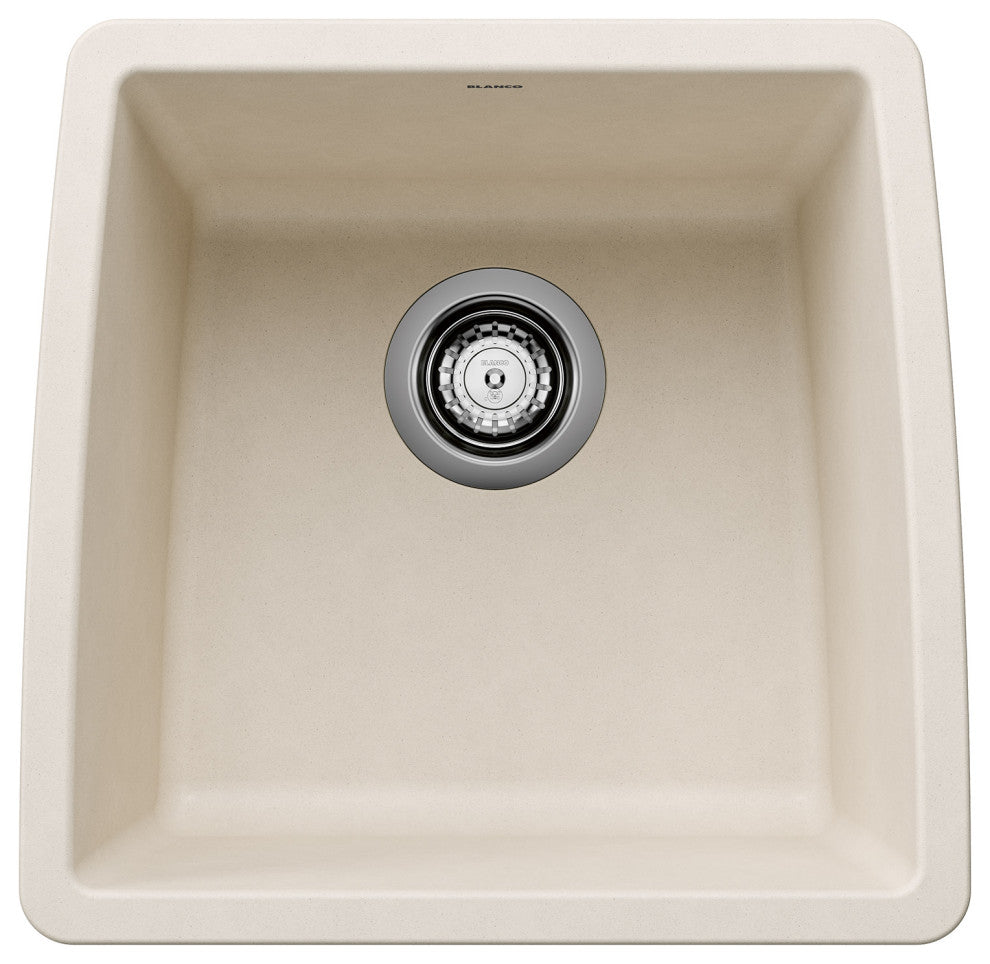 Blanco 440081 Performa 17-1/2" Undermount Single Basin SILGRANIT - Soft White