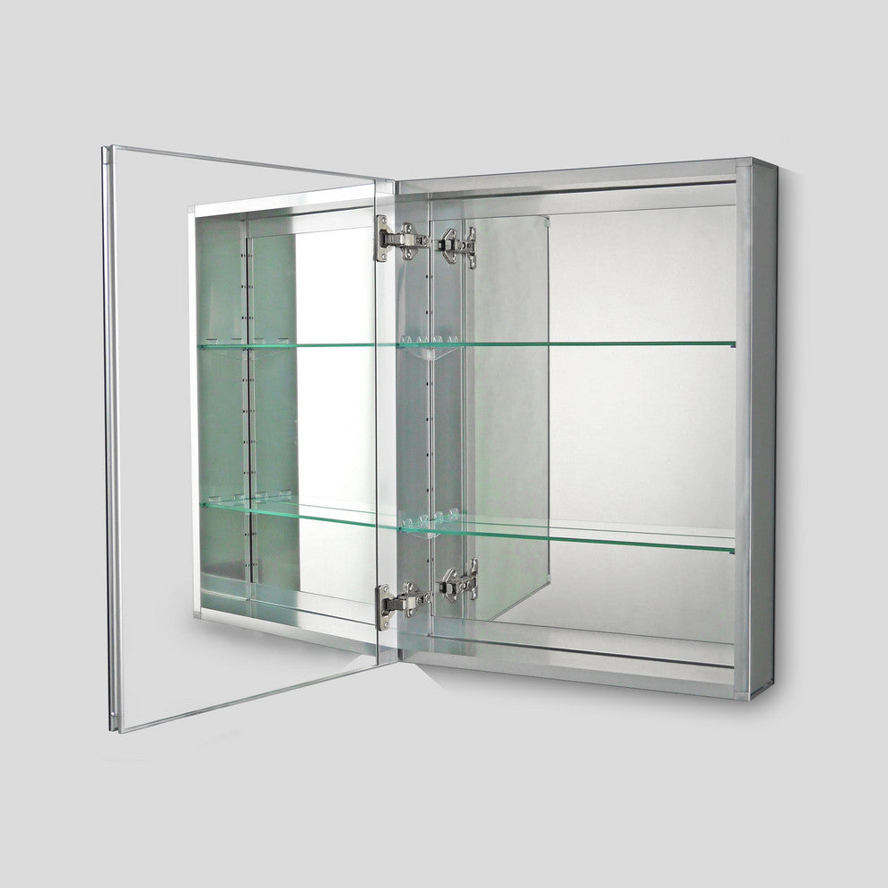 Premier Series Medicine Cabinet, 16"x30", Polished Edge