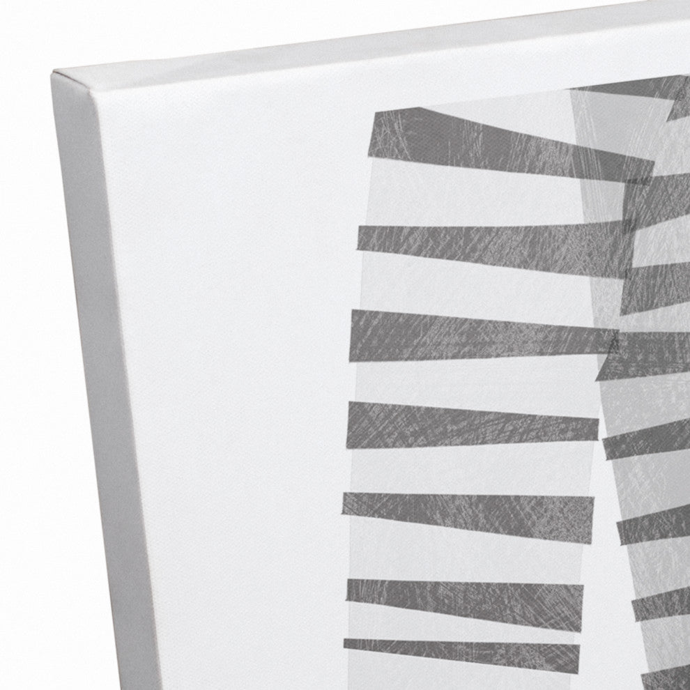 Be Yourself Zebra 20x16 Canvas Wall Art