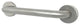 Clench Stainless Steel Grab Bar, 18', Satin Stainless