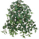 Silk English Ivy Hanging Bush 20" w 274 Mini Ivy Lvs, Set of 12 Silk House Plant