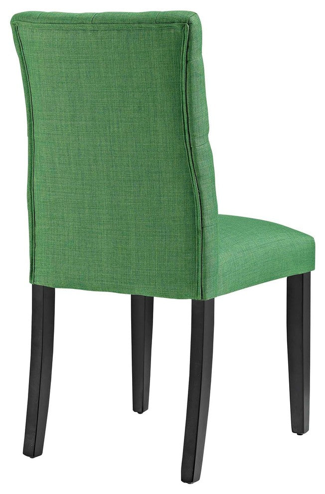 Duchess Dining Chair Fabric Set of 4, Green