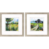 Wildflower Meadow, Set of 2, Green