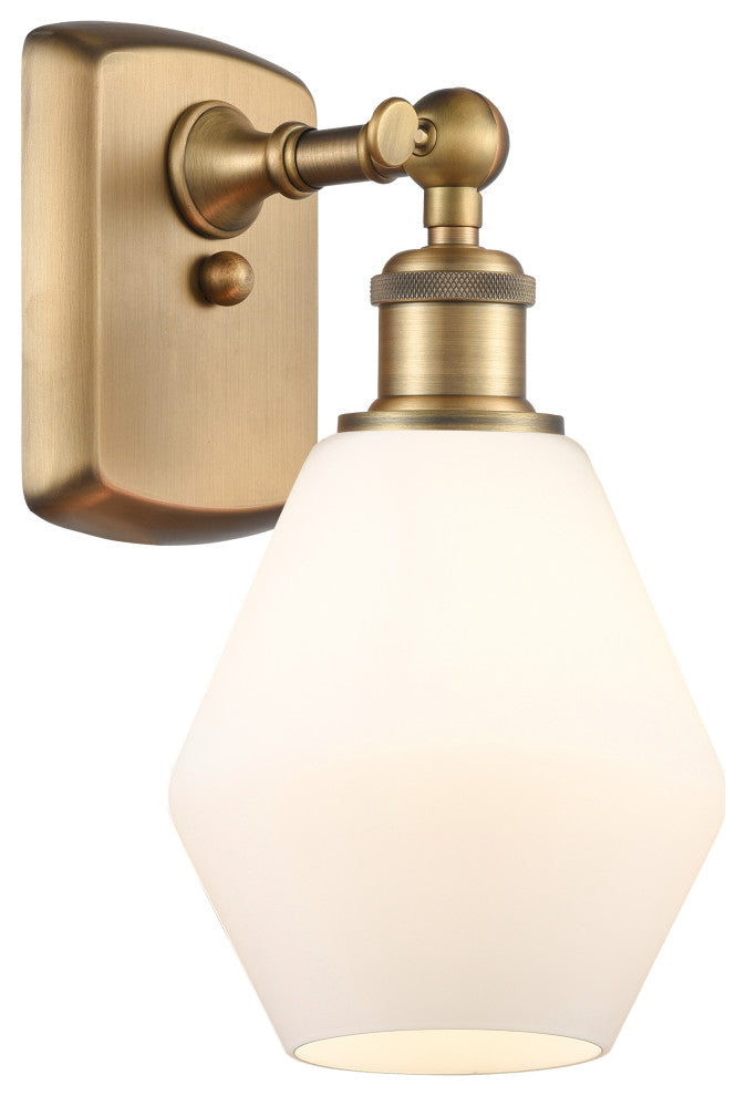 Innovations 516-1W-BB-G651-6 1-Light Sconce, Brushed Brass
