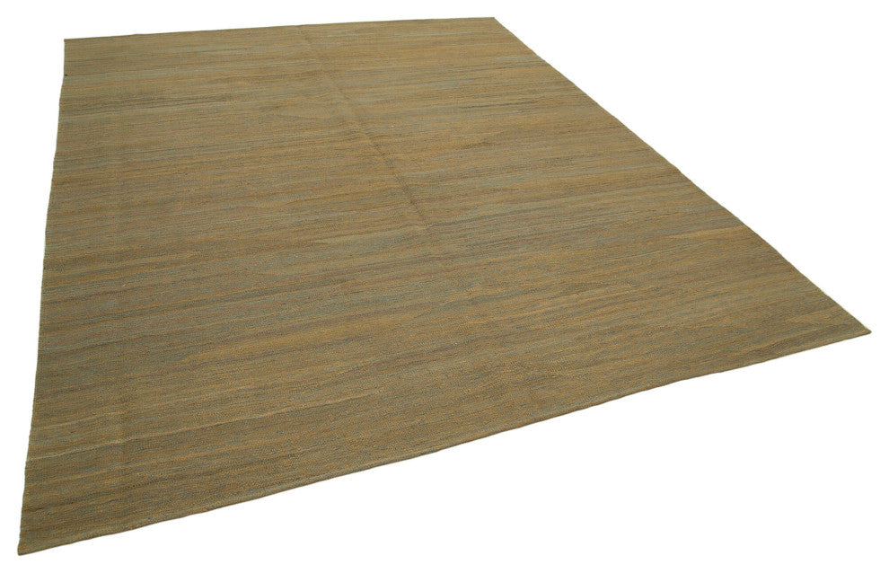 Rug N Carpet - Handmade Oriental 8' 4'' x 10' 3'' Decorative Wool Kilim Rug