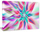 Dancing Pink Flower Petals, Floral Canvas Art Print, 20"x12"