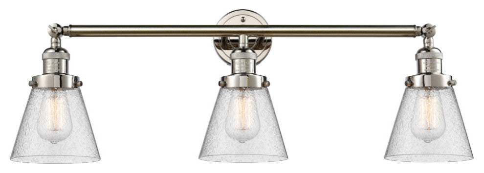 Innovations Lighting 205-Pn-G64-Led 3 Light Dimmable Led Bathroom Fixture