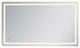 Elegant MRE14272 Helios 42"x72" Hardwired LED Mirror
