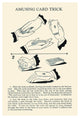 "Amusing Card Trick" Digital Paper Print by Retromagic, 29"x42"