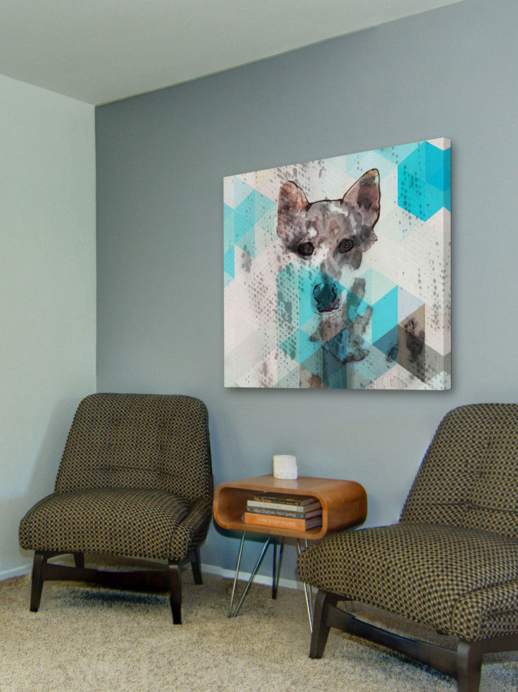 "The Good Friend" Painting Print on Canvas by Irena Orlov