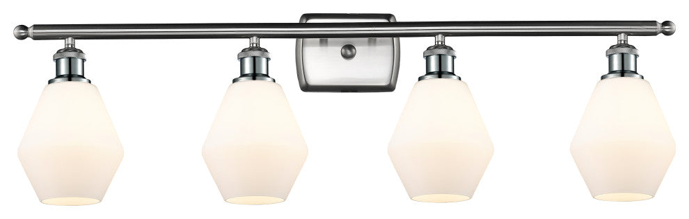 Innovations 516-4W-SN-G651-6-LED 4-Light Bath Vanity Light, Brushed Satin Nickel