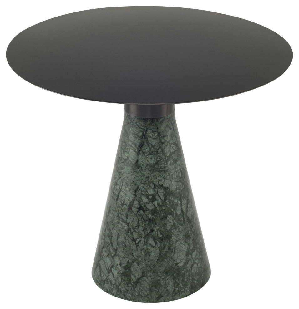 Iris Graphite Metal Side Table, HGNA545