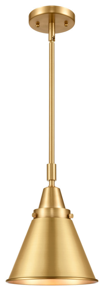 Innovations 447-1S-SG-M13-SG-LED 1 Light Mini Pendant, Satin Gold