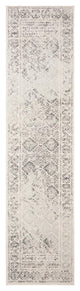 Safavieh Tulum Tul264A Vintage and Distressed Rug, Ivory and Gray, 2'0"x8'0" Runner